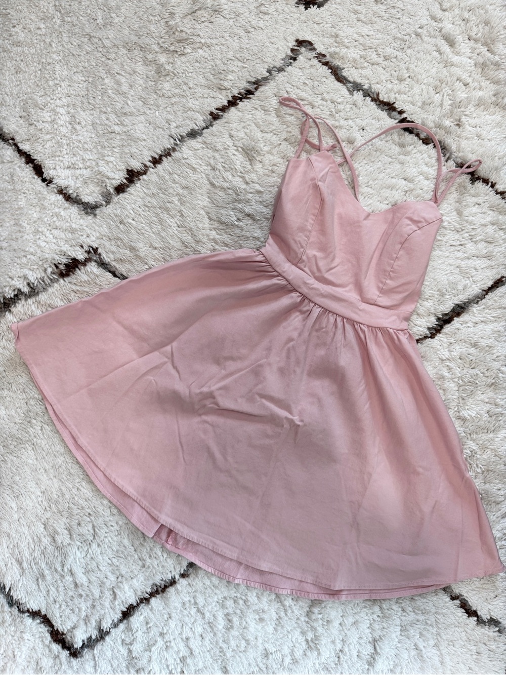 Windsor Strappy Fit and Flare Dress